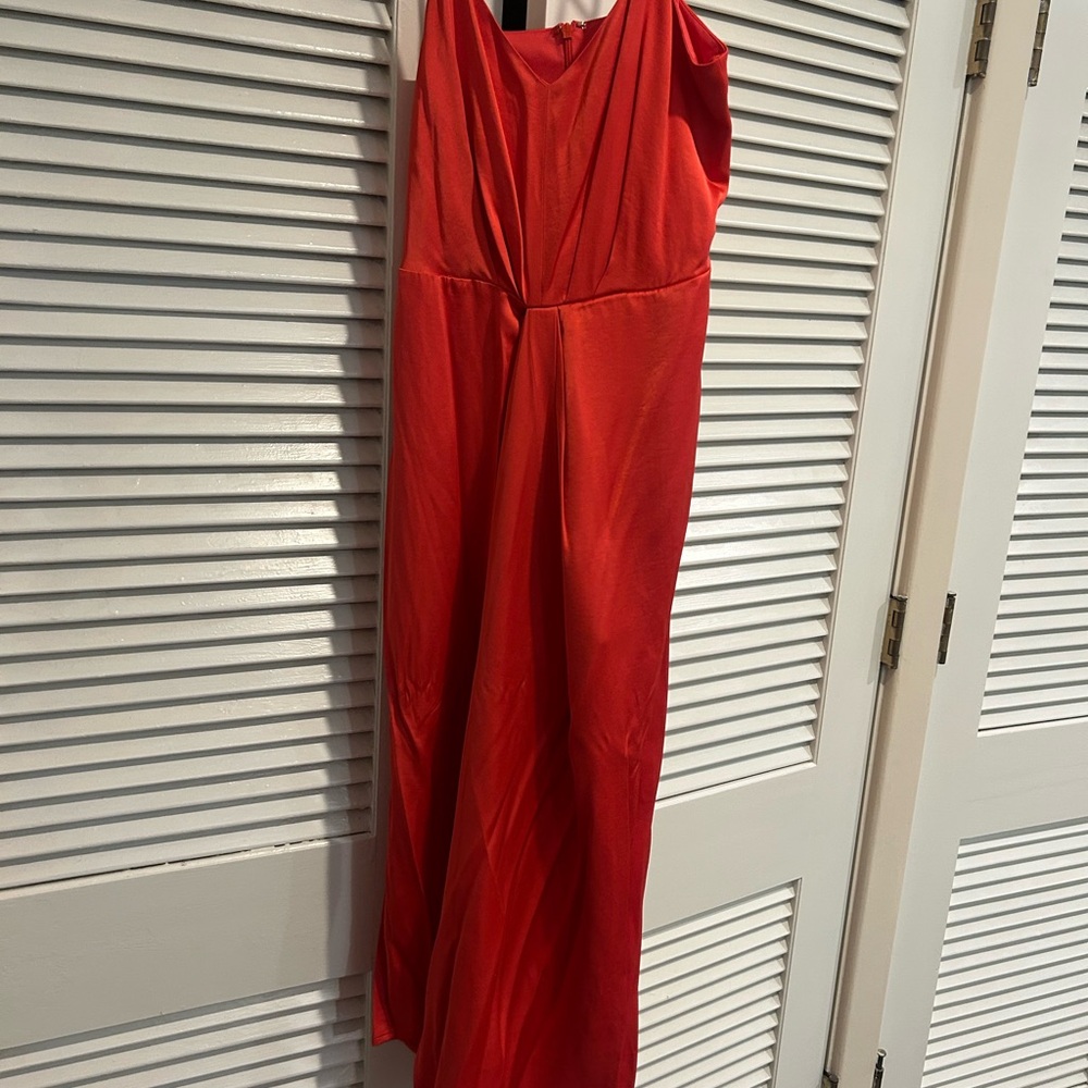 Express Red Midi Dress